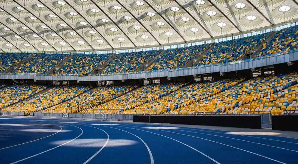 Olympic stadium and sports events